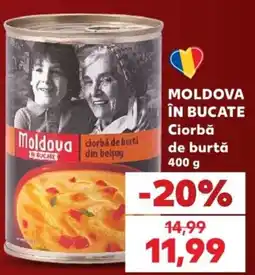 Kaufland Moldova ciorbă de burtă din belșug Ofertă