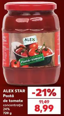 Kaufland Alex star pastă de tomate Ofertă