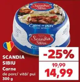 Kaufland Scandia Sibiu Carne de porc/ vită/ pui Ofertă