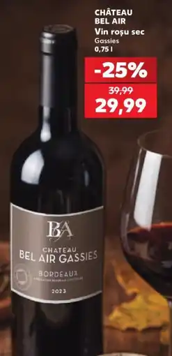 Kaufland Château Bel Air Vin rosu sec Gassies Ofertă