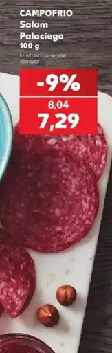 Kaufland Campofrio salam palaciego Ofertă