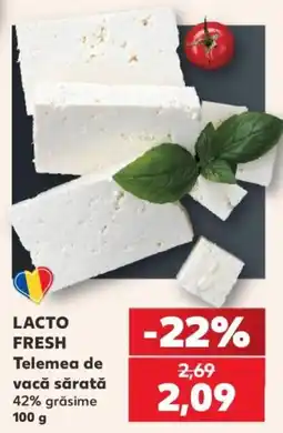 Kaufland Lacto Fresh Telemea de vacă sărată Ofertă