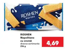 Kaufland Roshen Napolitane cu cremă Ofertă