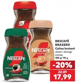 Kaufland Nescafe braserocafea instant Ofertă