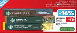 Kaufland starbucks capsule espresso diverse sortimente Ofertă