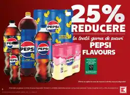 Kaufland Pepsi flavours Ofertă