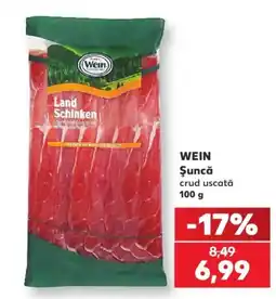 Kaufland Wein șuncă crud uscată Ofertă