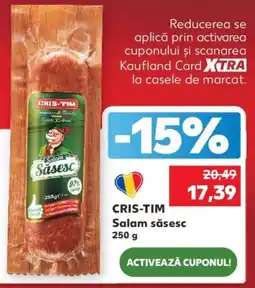 Kaufland Cris-tim salam săsesc Ofertă