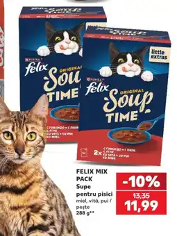 Kaufland Felix mix pack supe pentru pisici Ofertă