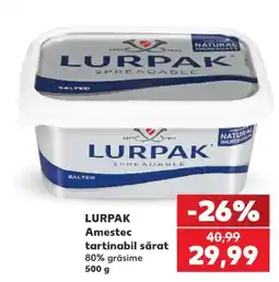 Kaufland Lurpak amestec tartinabil sărat Ofertă