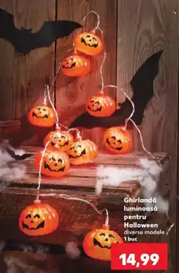 Kaufland Ghirlandă luminoasă pentru Halloween Ofertă