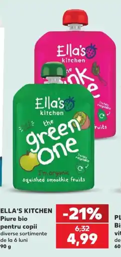 Kaufland Ella's kitchen the green one Ofertă