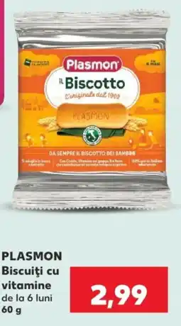 Kaufland Plasmon biscuiti cu vitamine Ofertă