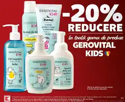 Kaufland Gerovital kids Ofertă