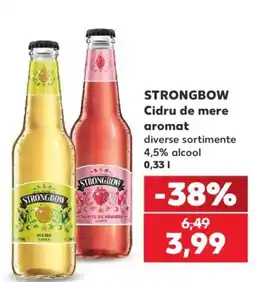 Kaufland Strongbow Cidru de mere aromat Ofertă