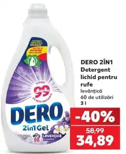 Kaufland Dero 2in1 gel Ofertă
