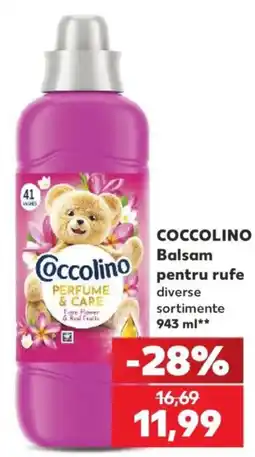 Kaufland Coccolino balsam pentru rufe diverse sortimente Ofertă