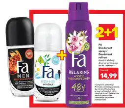 Kaufland Fa deodorant spray / deodorant roll-on Ofertă
