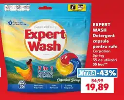 Kaufland Expert Wash capsule pentru rufe Carpatian Spring Ofertă