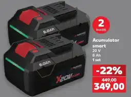 Kaufland Parkside acumulator smart 20v 8ah Ofertă