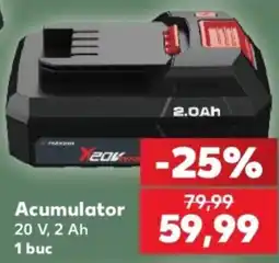 Kaufland Parkside acumulator 20 v 2 ah Ofertă