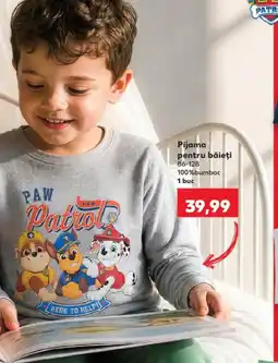 Kaufland Paw patrol pijama pentru băieţi Ofertă