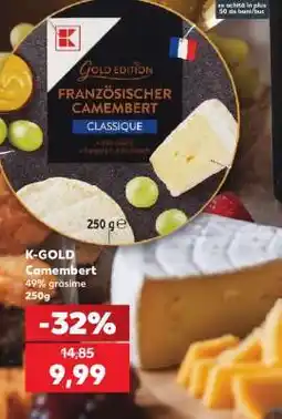 Kaufland K-GOLD Camembert Ofertă