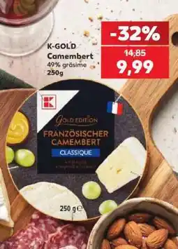 Kaufland K-GOLD Camembert Ofertă