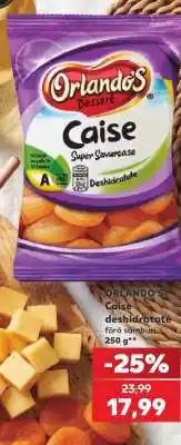 Kaufland Orlando's Caise deshidratate fără sâmburi 250 g Ofertă