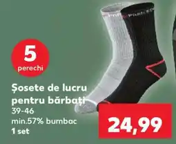 Kaufland Șosete de lucru pentru bărbați Ofertă