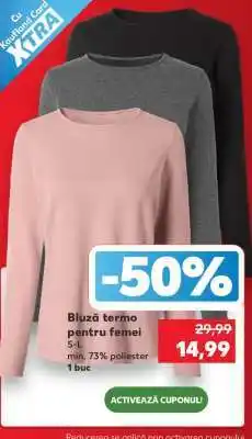 Kaufland Bluză termo pentru femei Ofertă