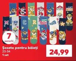 Kaufland Șosete pentru băieți Ofertă