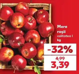 Kaufland Mere roșii calitatea I Ofertă