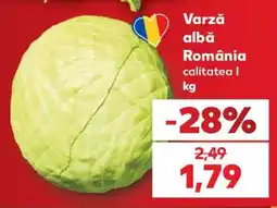 Kaufland Varză albă România Ofertă