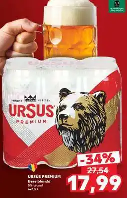 Kaufland URSUS PREMIUM Ofertă