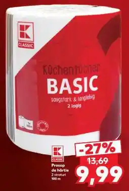 Kaufland Prosop de hârtie Ofertă