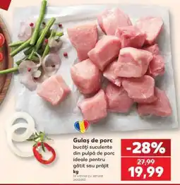 Kaufland Gulaş de porc Ofertă