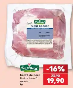 Kaufland Ceafă de porc Ofertă