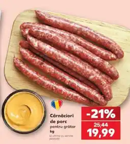 Kaufland Cârnațiori de porc pentru grătar Ofertă