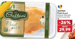 Kaufland GUSTAVI Piept de pui Ofertă