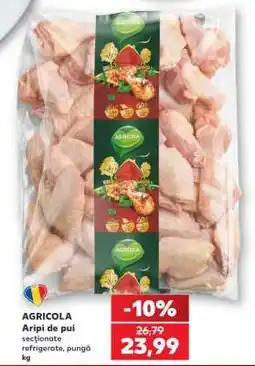 Kaufland AGRICOLA Aripi de pui Ofertă