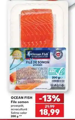 Kaufland OCEAN FISH File somon Ofertă
