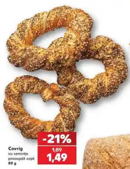 Kaufland Covrig cu semințe proaspăt copt Ofertă