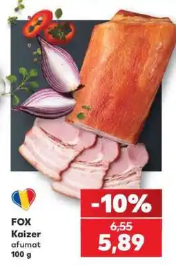 Kaufland FOX Kaizer afumat Ofertă