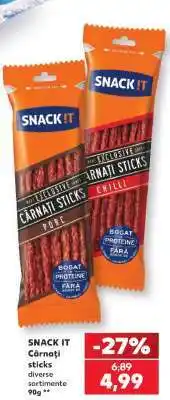 Kaufland SNACK IT Cârnați Ofertă