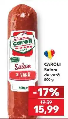 Kaufland CAROLI Salam de vară 500 g Ofertă