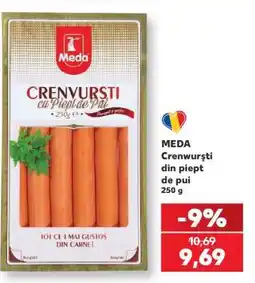 Kaufland MEDA Crenwurşti din piept de pui Ofertă