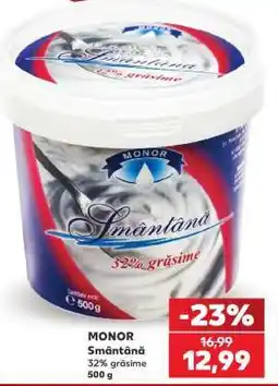 Kaufland MONOR Smântână Ofertă