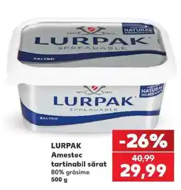 Kaufland Lurpak Amestec Tartinabil Sărat Ofertă