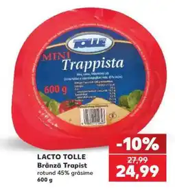 Kaufland LACTO TOLLE Brânză Trapist Ofertă